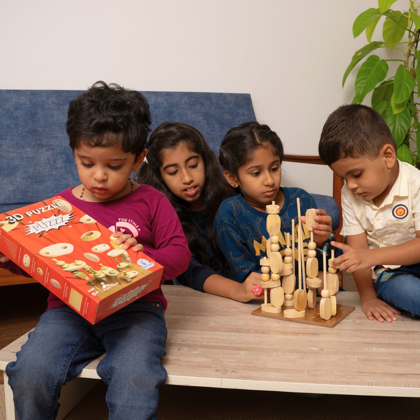 PUZZZ Unique 3D Constructional Puzzle Game For Age 5 Years & Above