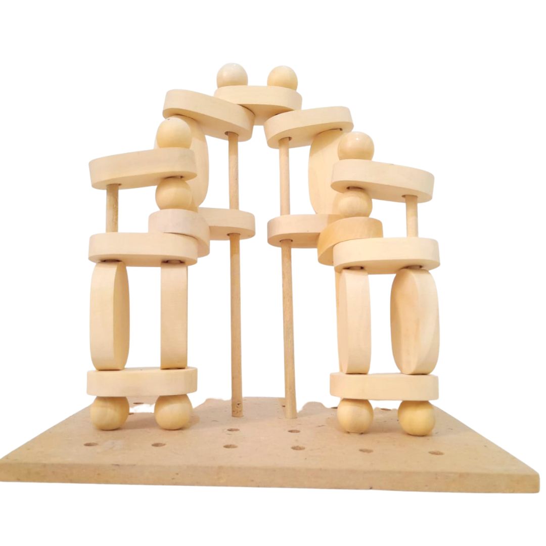 PUZZZ Unique 3D Constructional Puzzle Game For Age 5 Years & Above