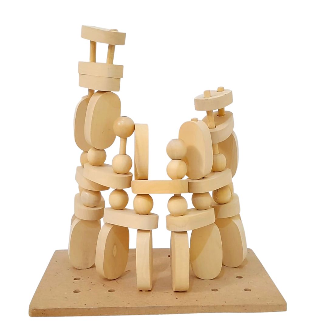 PUZZZ Unique 3D Constructional Puzzle Game For Age 5 Years & Above