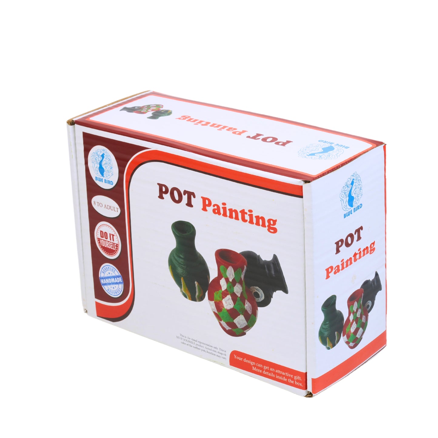 Pot Painting DIY Art and Craft  Complete Set For age 8 years and above