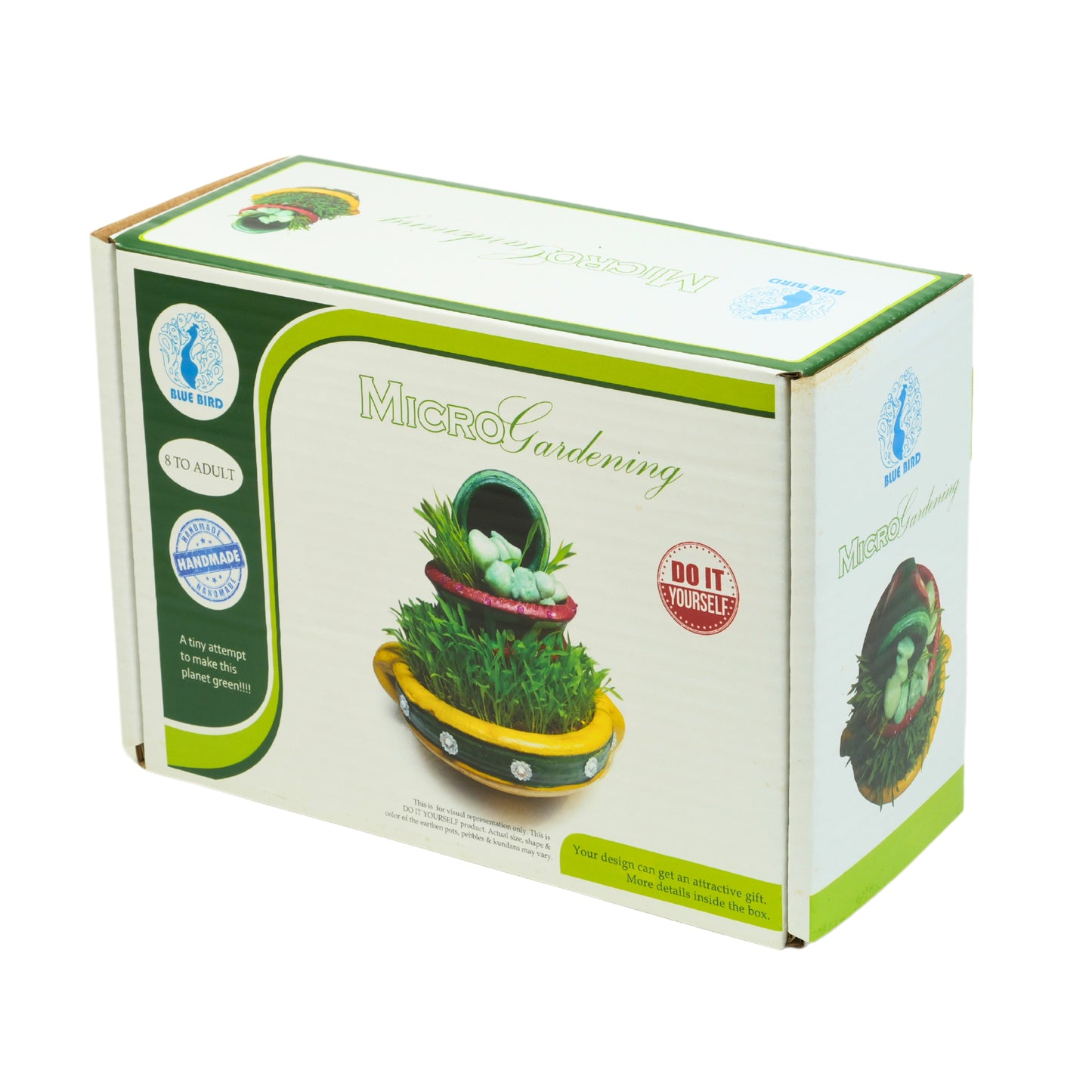Micro Gardening DIY Complete Art & Craft Gardening Set For Age 8 Years & Above