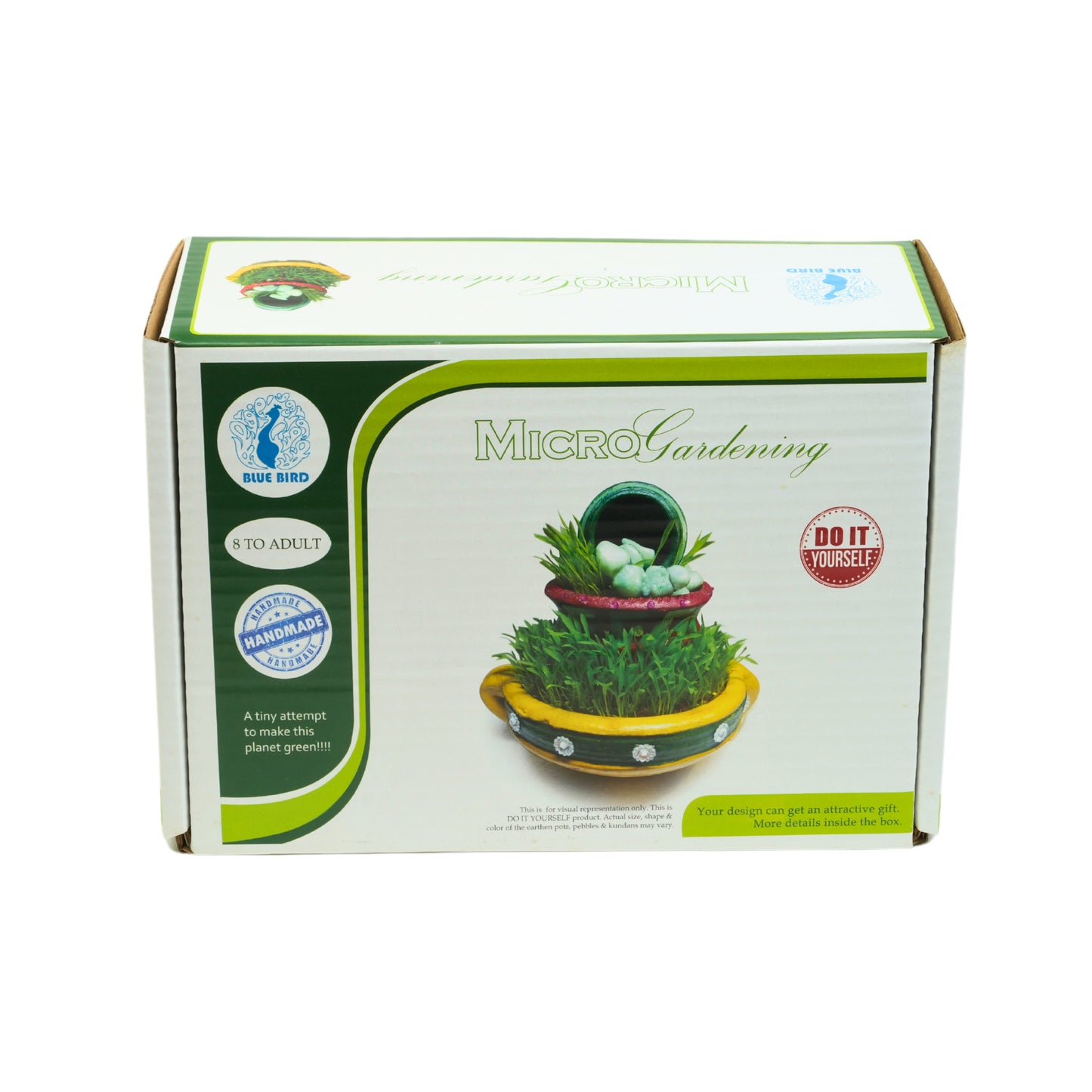 Micro Gardening DIY Complete Art & Craft Gardening Set For Age 8 Years & Above