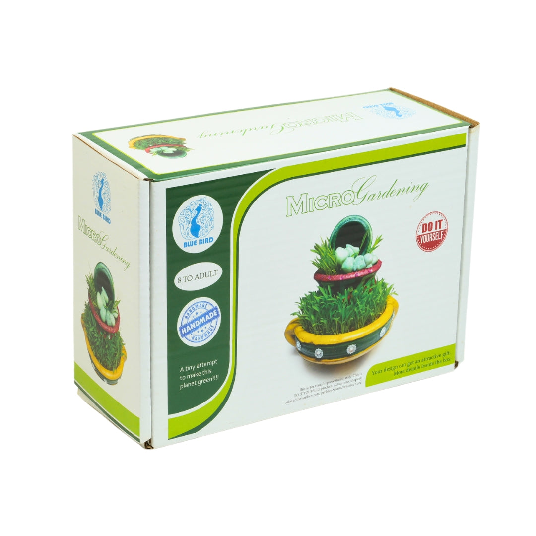 Micro Gardening DIY Complete Art & Craft Gardening Set For Age 8 Years & Above