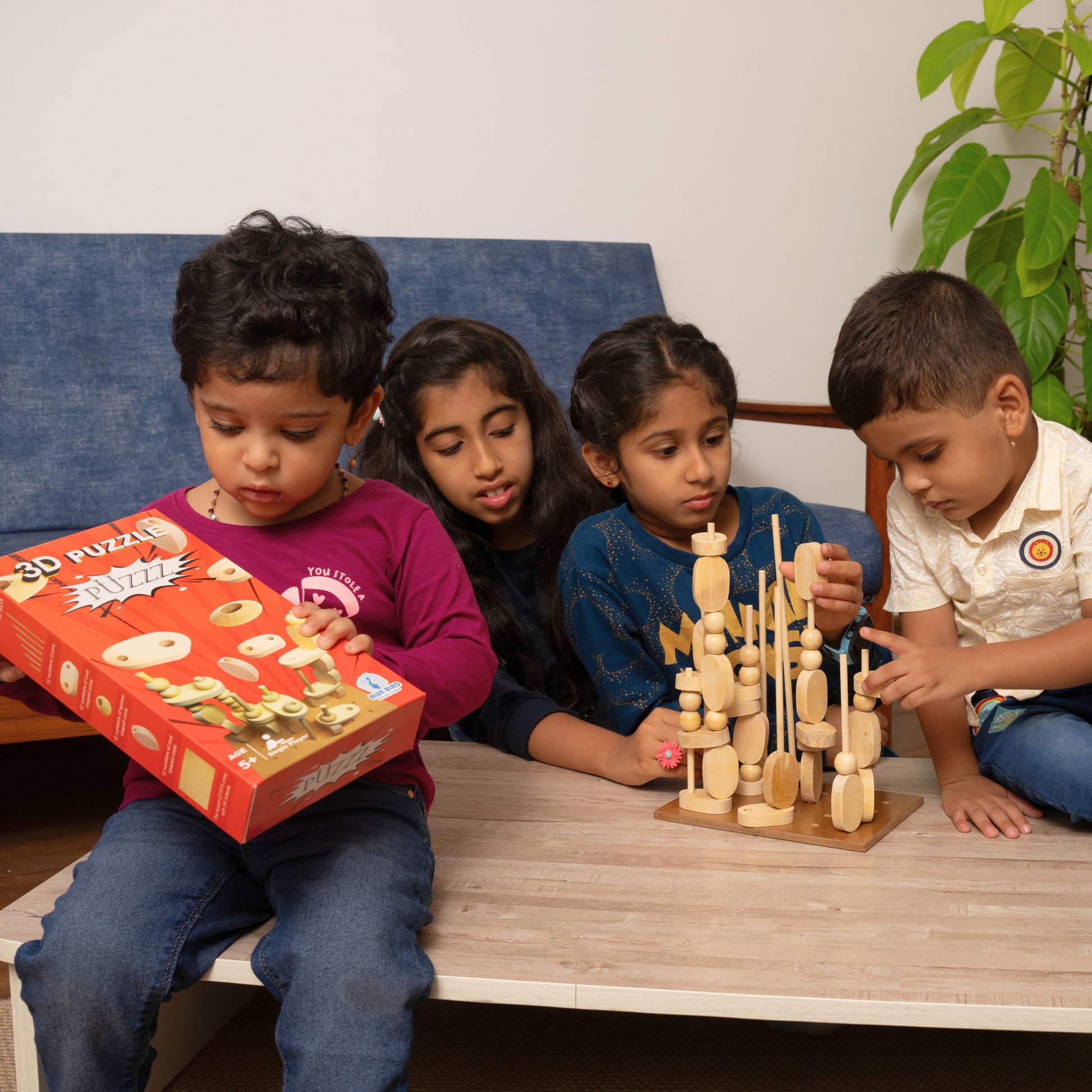 Puzzz mindful play for ages, puzzz 3D constructional puzzle game for kids age 5 plus