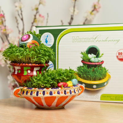 micro gardening DIY set for kids age 8 plus